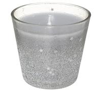 Atmosphera Créateur d'intérieur - Bougie en Verre Déco Colorama 190g Argent