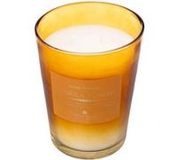 Atmosphera Bougie parfumée Alma 855 g Vanille & Ambre – Pot en verre ambré