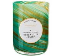 Atmosphera Créateur d'intérieur - Bougie Parfumée Design "Wavy" 275g Bergamote & Jasmin Vert G