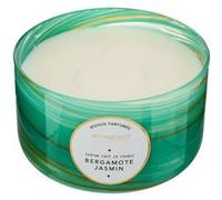 Bougie Parfumée Design Wavy 540g Bergamote & Jasmin