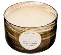 Atmosphera - Bougie parfumée 540g wavy fève tonka lavande