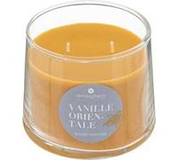 Atmosphera Bougie parfumée en verre Izor vanille orientale 300 g jaune