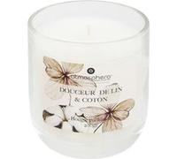 Atmosphera - Bougie parfumée cloche oudy 200g fleur de coton