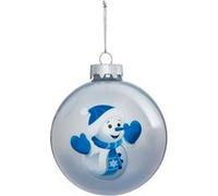Atmosphera Créateur d'intérieur - Boule de Noël Déco Dis Maman 8cm Bleu Navy G