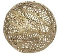 Atmosphera Boule déco en métal Tatiana 15 cm Or