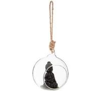 Boule Suspendue Bouddha Verre