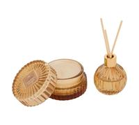 Atmosphera Créateur d'intérieur - Coffret Senteur 2 Pièces Albie 8cm Délice d'Épices
