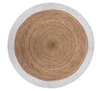 ATMOSPHERA CREATEUR D'INTERIEUR Courso Yute Bord Blanc D120