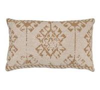 Atmosphera Créateur d'intérieur - Coussin à Motifs Tissés "Ozel" 30x50cm Ivoire Beige