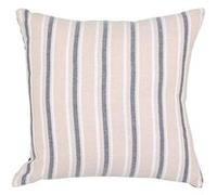 Atmosphera Créateur d'intérieur - Coussin Déco à Rayures "Groove" 40x40cm Bleu Bleu