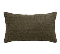 Atmosphera Créateur d'intérieur - Coussin Déco Bouclette "Soana" 30x50cm Kaki G