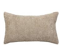Atmosphera Créateur d'intérieur - Coussin Déco Bouclette "Soana" 30x50cm Taupe Taupe G