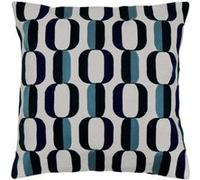 Atmosphera - Coussin Hary Bleu 45x45cm
