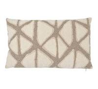 Coussin Déco Jacquard Dune 25x50cm Beige