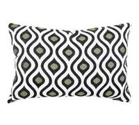 Coussin Déco Jacquard Twisted Lime 38x58cm Multicolore