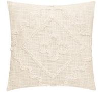 Coussin Tuft ""Inca"" - 40 x 40 cm - Ivoire