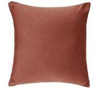 Atmosphera – Coussin déhoussable Jovi – en coton 38x38 cm – rose terracotta