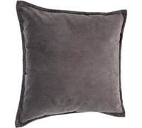 Atmosphera - Coussin déhoussable Lilou 45 x 45 cm Gris Anthracite