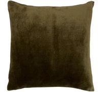 Coussin Ollis vert Kaki 38x38cm - Atmosphera Créateur d'intérieur
