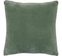 Atmosphera - Coussin Carré Ollis 38 x 38 cm, Finition Velours, Déhoussable - pour Canapé, Lit, Chambre, Salon