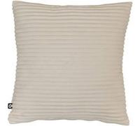 Coussin en Velours Côtelé Arum 38x38cm Ivoire