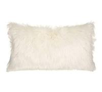 Coussin Imitation Fourrure Oslo Ivoire