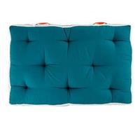 Atmosphera – Coussin de palette d'extérieur Yucatan 80 x 120 cm Bleu canard