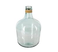 Atmosphera - Vase Dame-Jeanne - Verre transparent - H43 cm