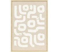 Atmosphera Déco murale 3D DISA – Beige 50×70 cm
