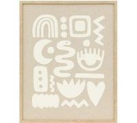 Atmosphera - Déco Murale 3D Petra Beige 40x50cm