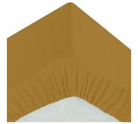 Atmosphera – Drap-housse – Percale – mordoré – 180x200 cm