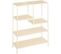 Atmosphera Créateur d'intérieur - Étagère Bibliothèque 4 Niveaux "Gota" 100cm Beige Beige G