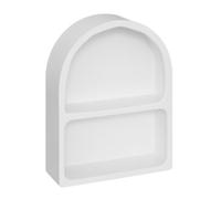 Atmosphera Créateur d'intérieur - Étagère Murale Déco "Soleya" 45cm Blanc
