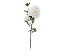 Atmosphera Créateur d'intérieur - Fleur Artificielle "Dahlia" 62cm Blanc