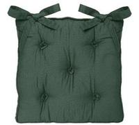 Atmosphera Créateur d'intérieur - Galette de Chaise "5 Boutons" 40x40cm Vert Vert G