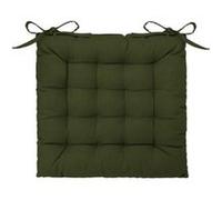 Atmosphera Créateur d'intérieur - Galette de Chaise "Loria" 38x38cm Vert Kaki Vert G