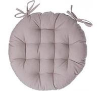Atmosphera – Galette de chaise ronde Leana Ø 38 cm – Coloris lin