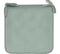 Atmosphera – Galette de chaise Lilou – Uni – Vert céladon – 38x38 cm