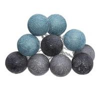 Atmosphera Créateur d'intérieur - Guirlande Led 10 Boules "Winter" 165cm Multicolore G