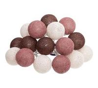 Atmosphera - Guirlande LED Dune - 16 boules Ø3,5 cm - 255 cm - à piles