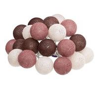 Atmosphera Créateur d'intérieur - Guirlande Led 20 Boules "Dune" 435cm Multicolore G