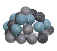 Atmosphera - Guirlande 20 boules winter d6 sur secteur