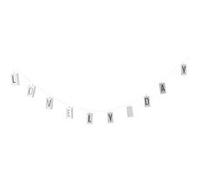 Guirlande Lumineuse Lettres Noir & Blanc