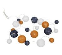 Guirlande Lumineuse 20 Boules LED 340cm Orange
