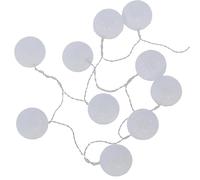Guirlande lumineuse blanche 10 boules le