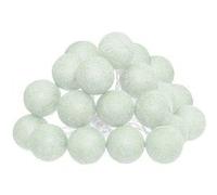 Guirlande Lumineuse Led 20 Boules 435cm Vert Céladon