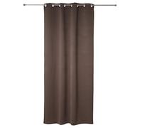ATMOSPHERA CREATEUR D'INTERIEUR HomeMaison HM69120598D Paire de Rideaux Occultant Polyester Taupe 135 x 240 cm