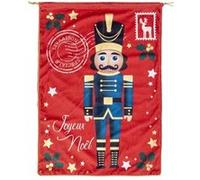 Hotte de Noël Casse Noisette 70cm Rouge