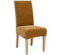 Atmosphera Créateur d'intérieur - Housse de Chaise Chenille "Jana" 61cm Ocre Jaune G