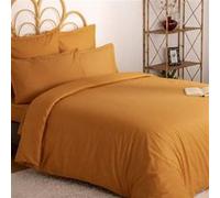 Housse de Couette Intérieur 240x220cm Jaune Cumin